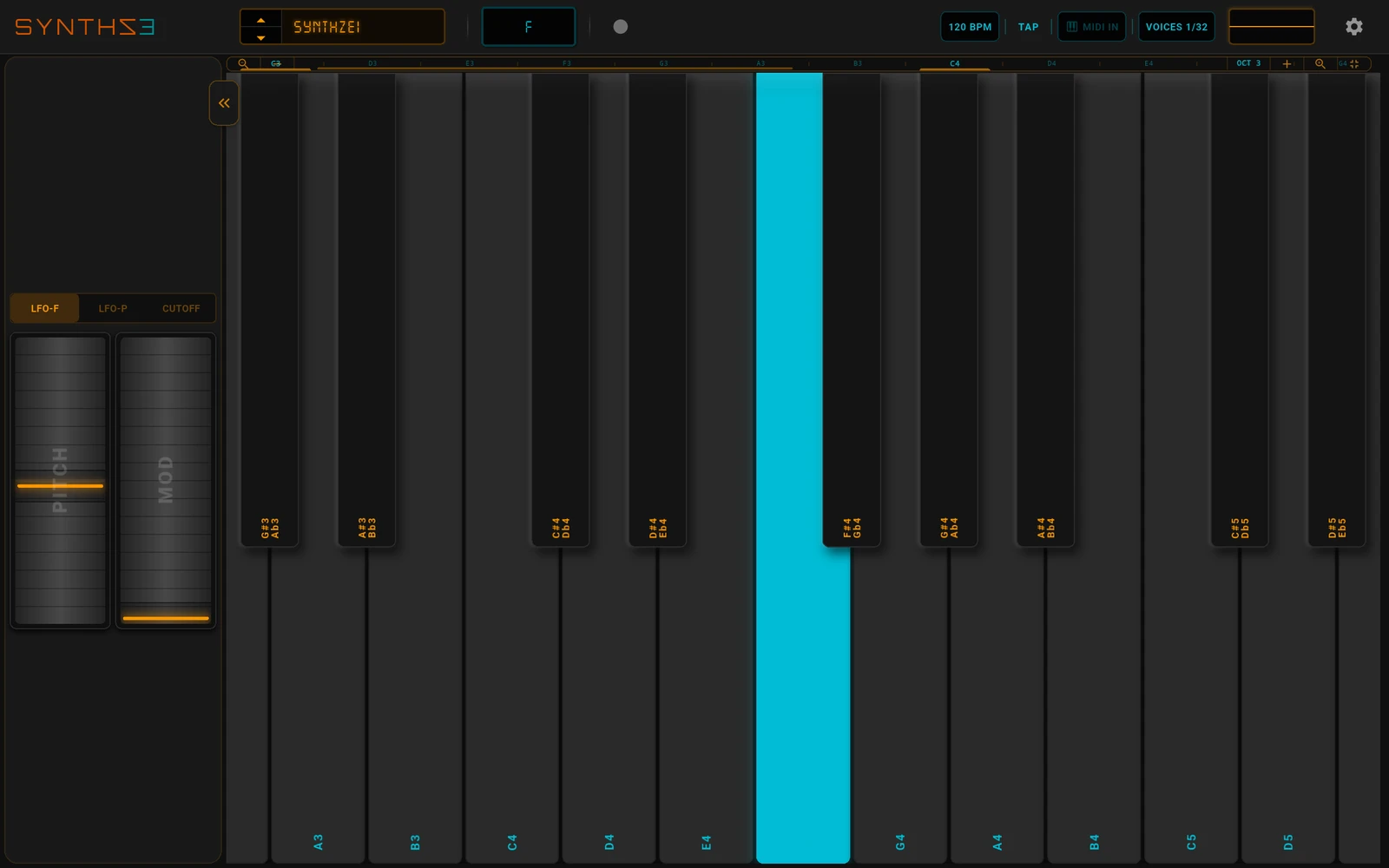 Mobile performance interface